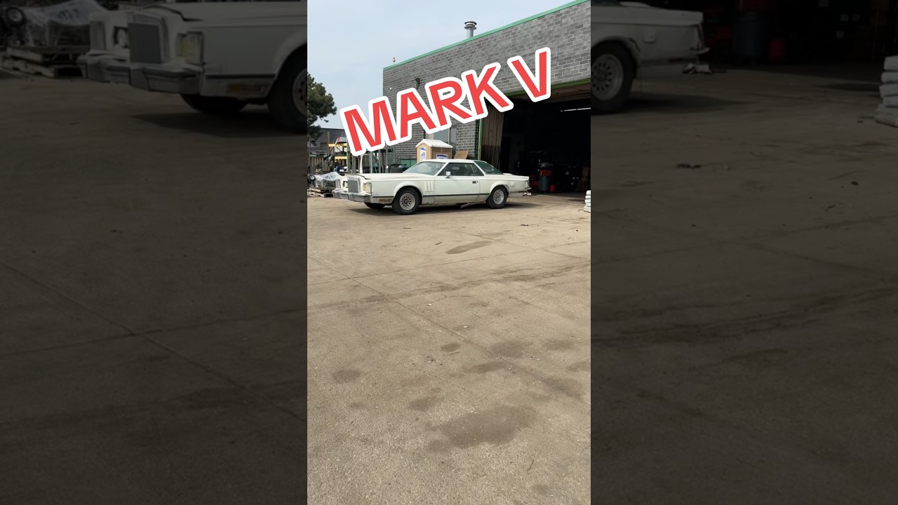 Спасёт ли кто-нибудь этот Lincoln Mark V 1978 года выпуска, или его отправят на свалку? #lincolnm...