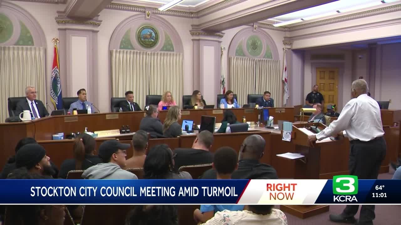 Stockton residents express frustration during city council public comment