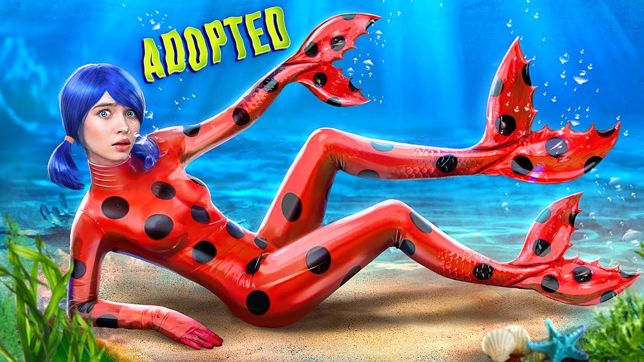 LADYBUG DENIZ KIZI TARAFINDAN EVLAT EDINILDI! Nasıl Deniz Kızı Olunur?