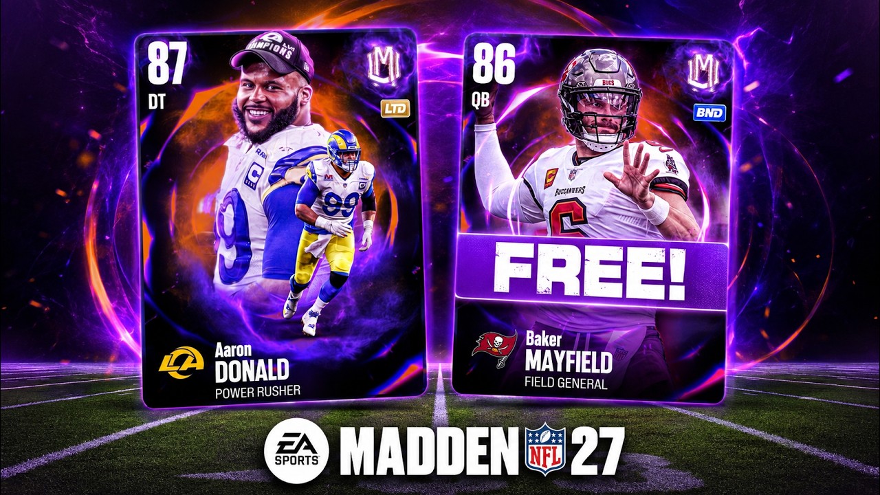 СДЕЛАЙ ЭТО СЕЙЧАС! БЕСПЛАТНЫЙ Baker Mayfield 86 OVR + БЕЗЛИМИТНЫЕ платиновые наборы