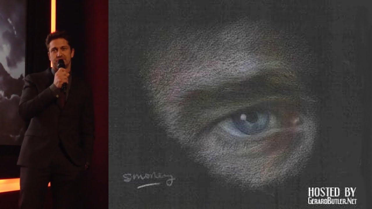 The day I gave Gerard Butler 'the eye'!