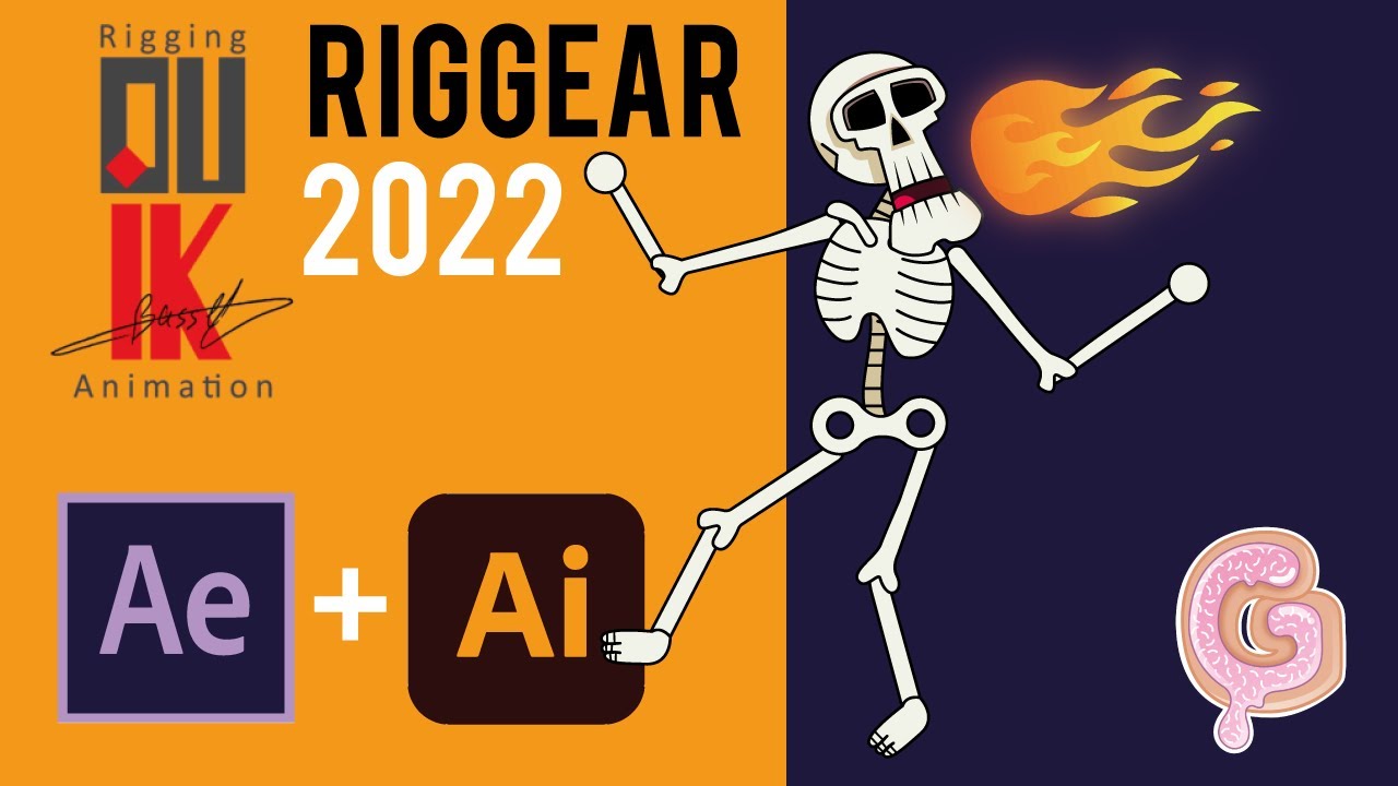 ❤️ Como Riggear y Animar un Personaje con Duik Creado En Illustrator + After Effects 2022 ❤️