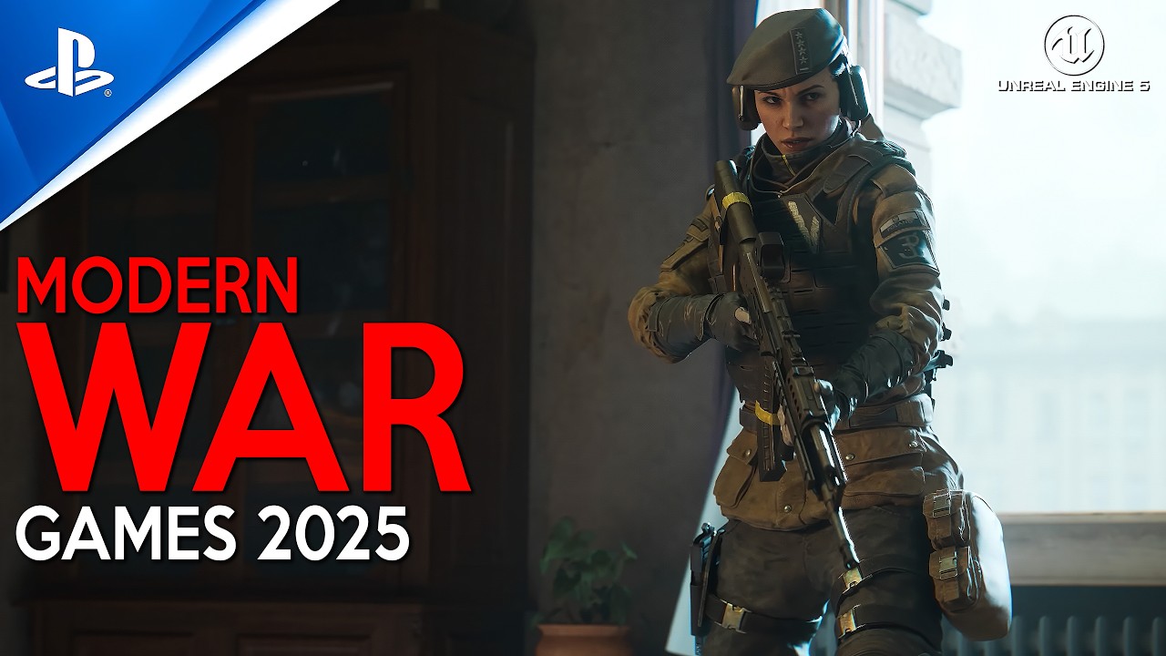 TOP 20 ULTRA REALISTIC Modern War Games with EPIC BATTLES coming in 2025