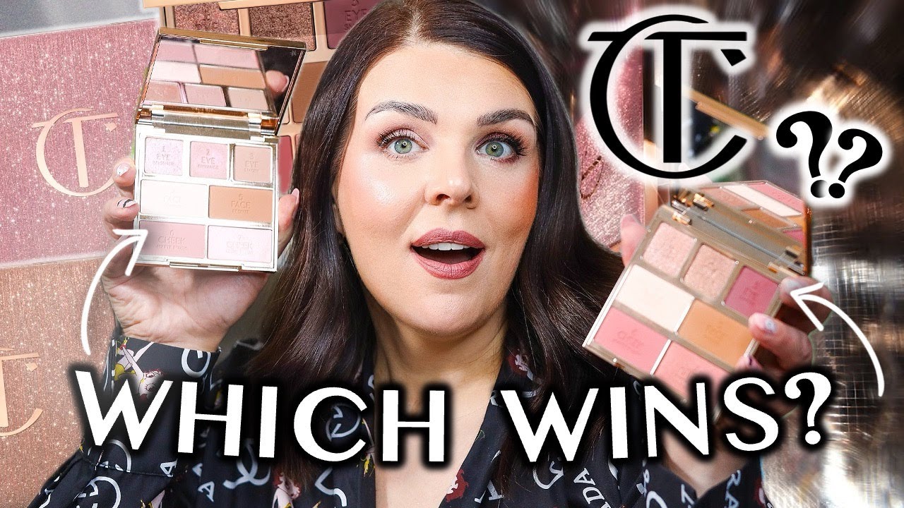Полный обзор: палетки Charlotte Tilbury Instant Look – мечтательный бронзовый и сияющий