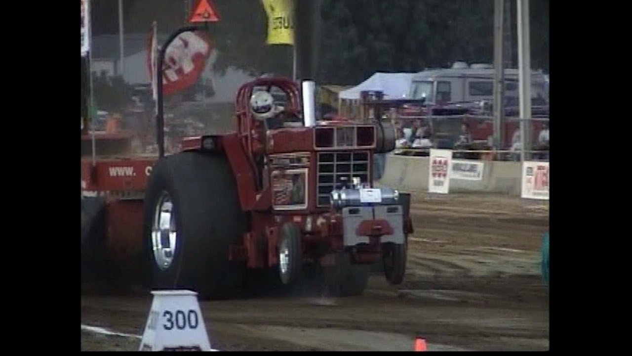 Tractor Pulling NTPA Grand National Super Stock Diesel In Action At Ft Recovery
