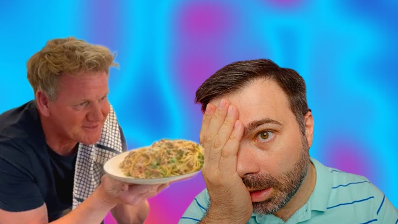 Gordon Ramsay MASAKRUJE CARBONARE!!!!