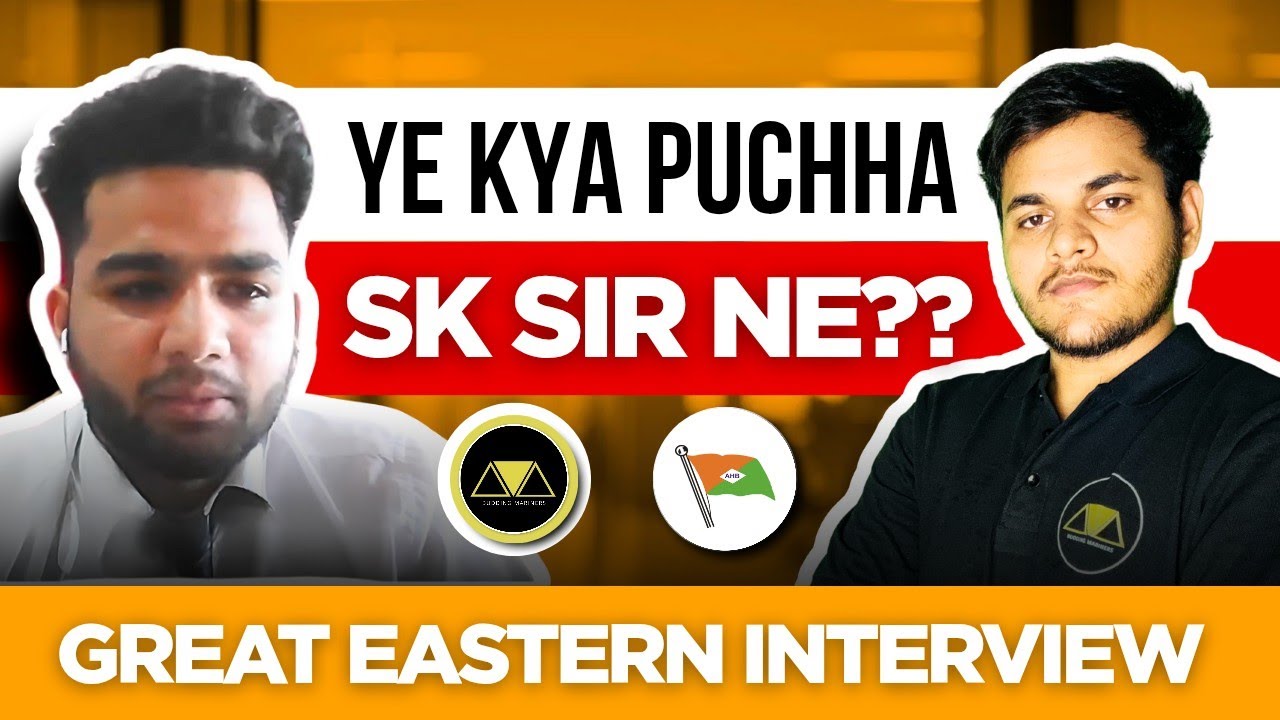 GREAT EASTERN INTERVIEW| What Did SK Sir Ask? How To Clear Great Eastern Interview? BM MERCHANT NAVY