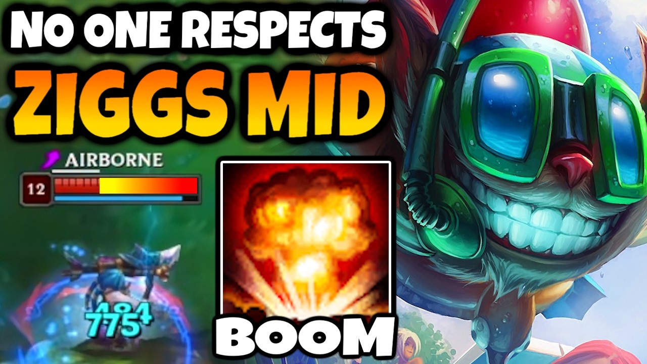 NO ONE RESPECTS ZIGGS MID in HIGH ELO. LET'S CHANGE THAT.