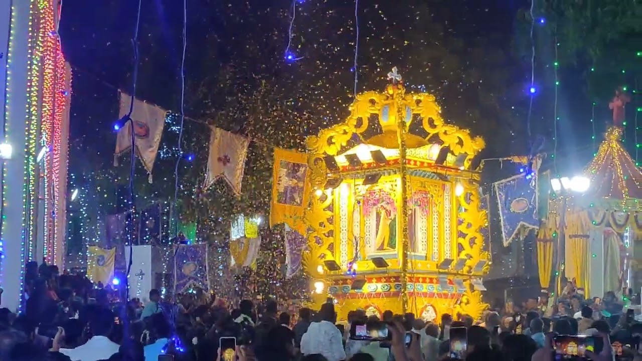Singamparai St Paul's shrine festival 10 th day