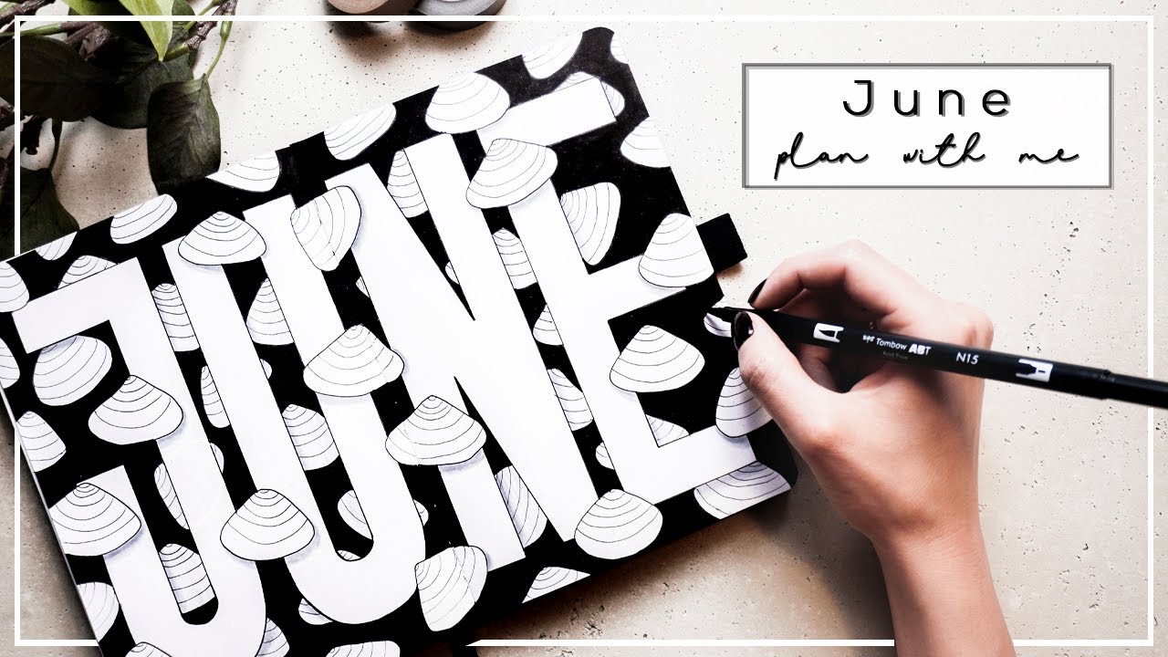 PLAN WITH ME | JUNE 2020 Bullet Journal Setup & Flip Through