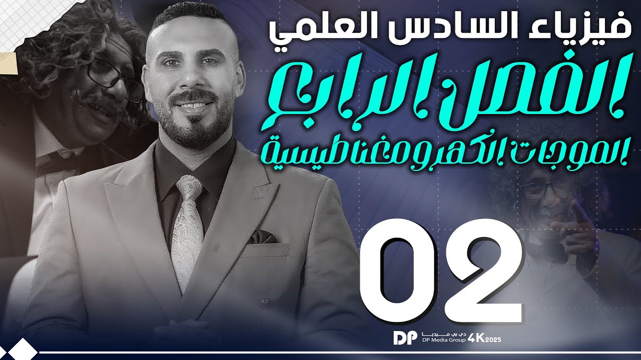 فيزياء سادس علمي | الفصل الرابع | الموجات الكهرومغناطيسية |المحاضرة 22025