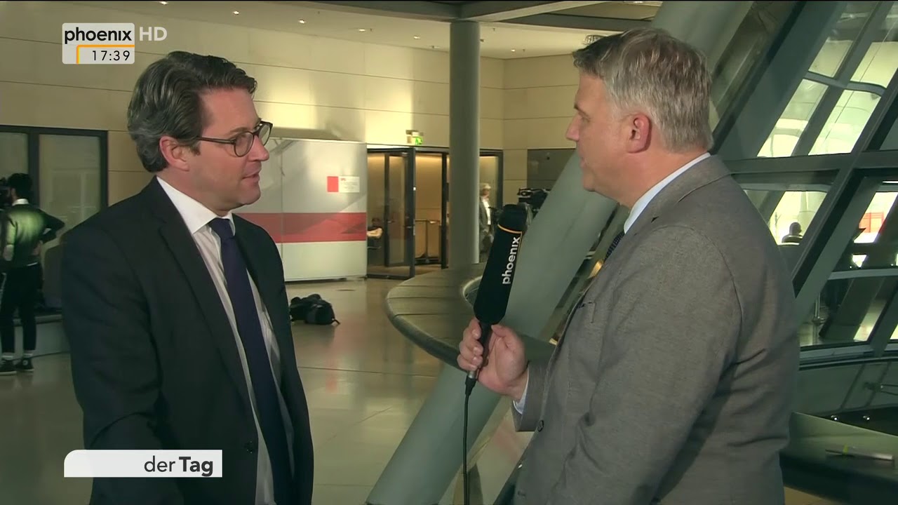 Andreas Scheuer zu den anstehenden Sondierungen am 17.10.17