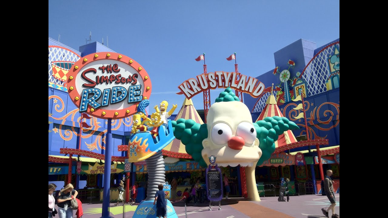 2025 The Simpsons The Ride
