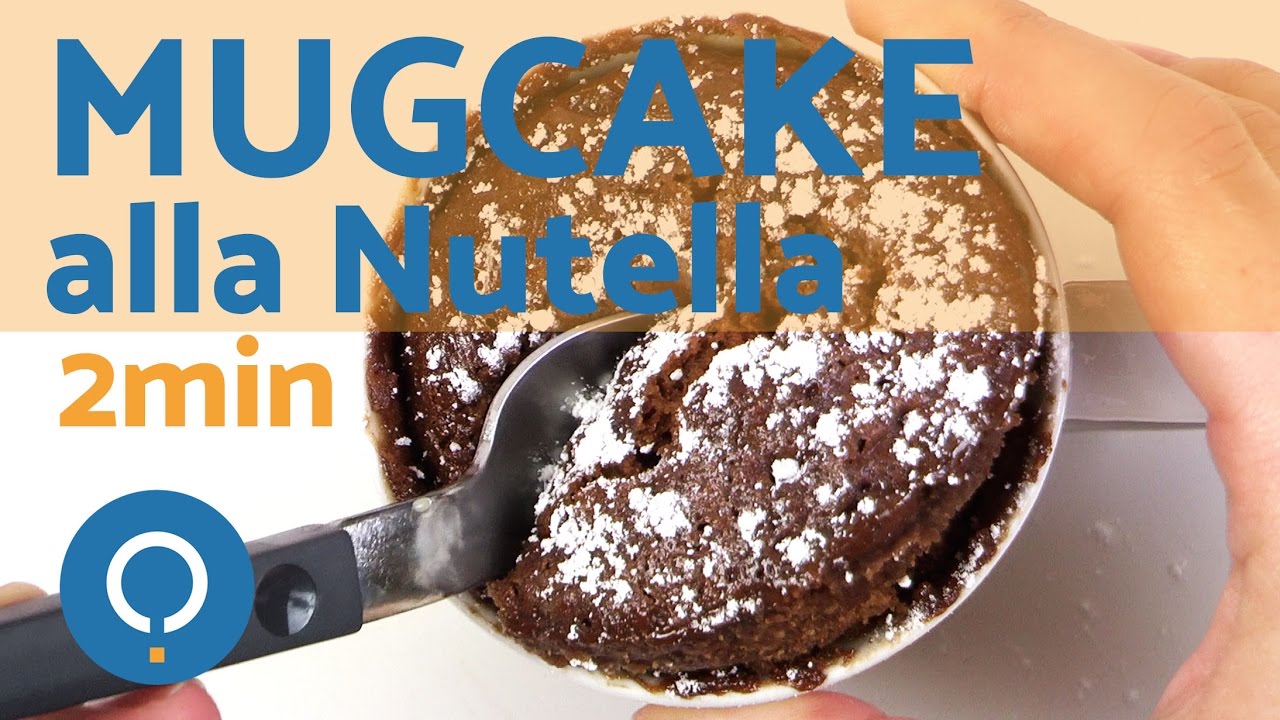 Mug cake alla Nutella - Facilissima!