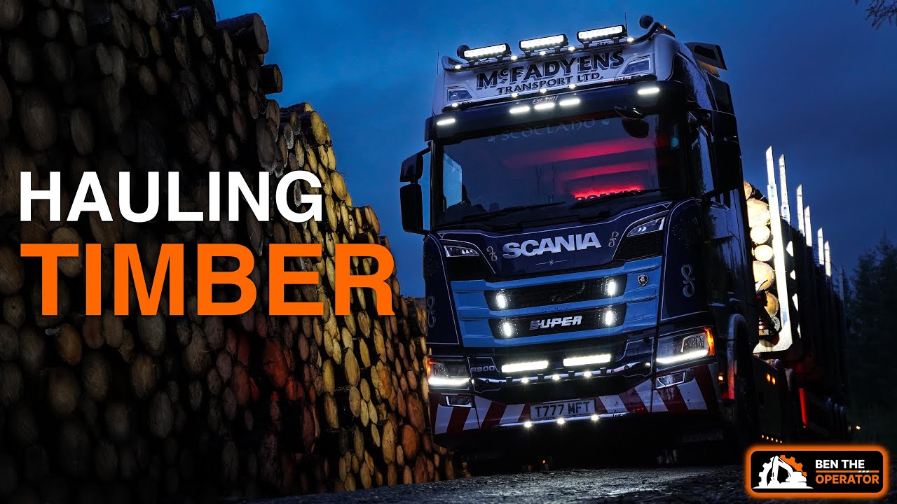 Hauling Timber on the West Coast | McFadyens Transport