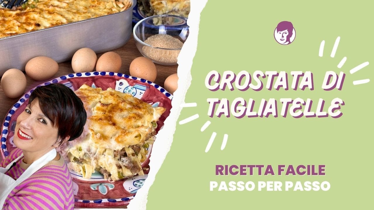 Crostata di tagliatelle al forno | Antonietta Polcaro