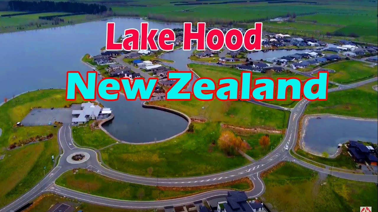 Drone's Video Footage At lake Hood, New Zealand