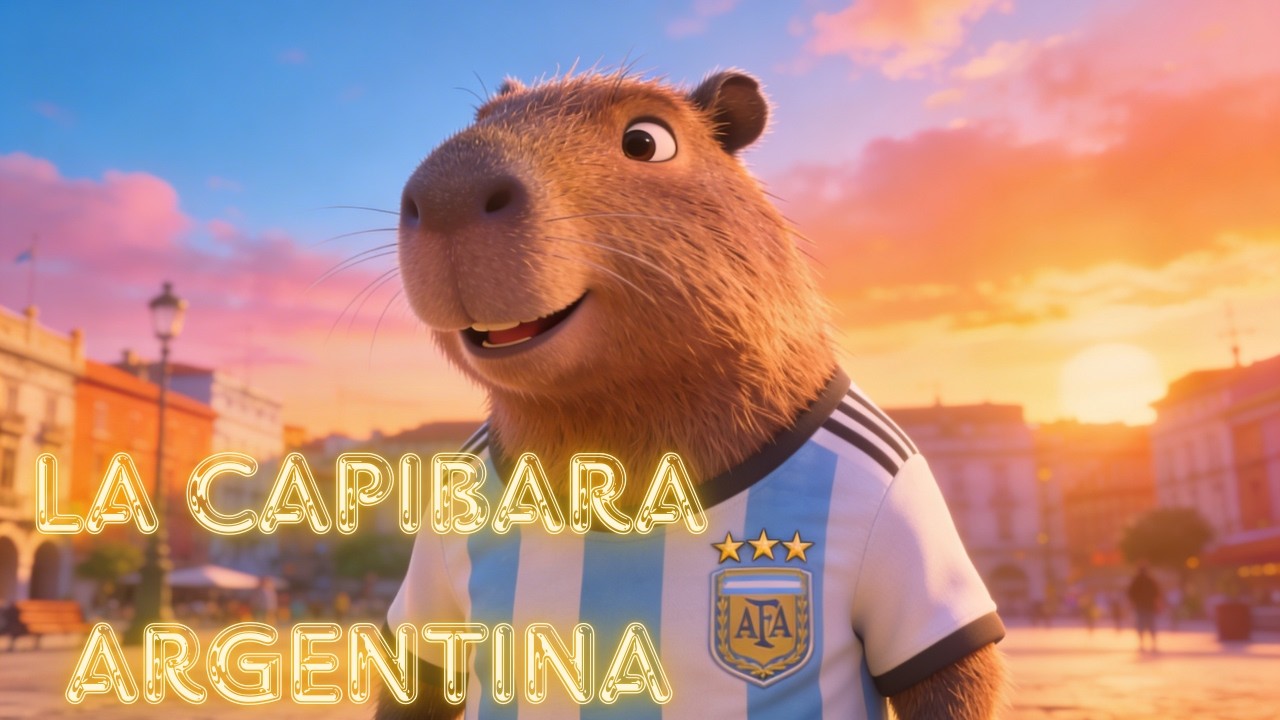 La Capibara Argentina🦫 -  Canción Infantil