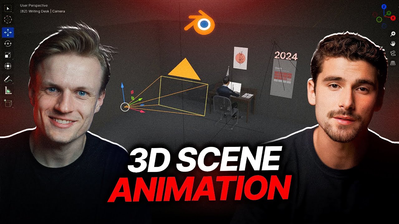 Не говори Иману Гаджи, что я воссоздал его 3D-сцены в Blender.