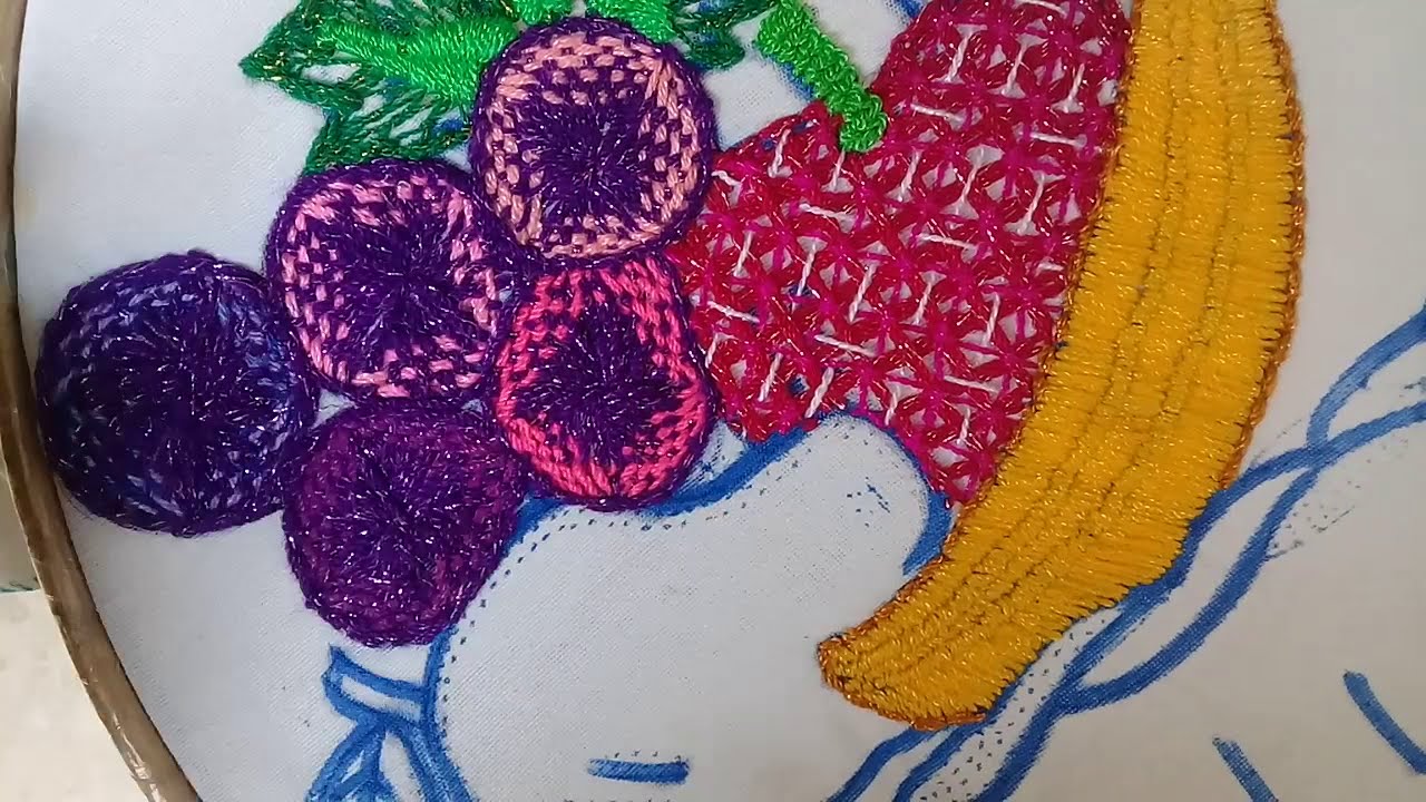 Bordado de MANZANA