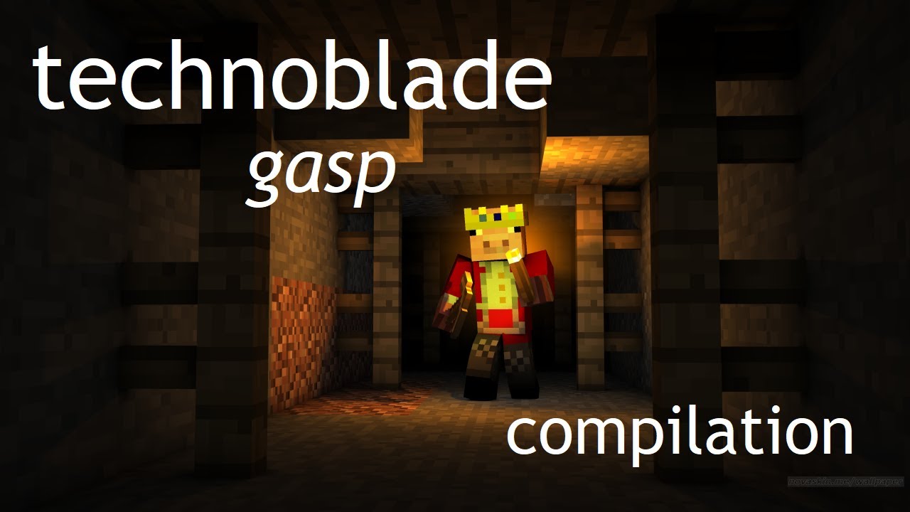 technoblade gasp compilation