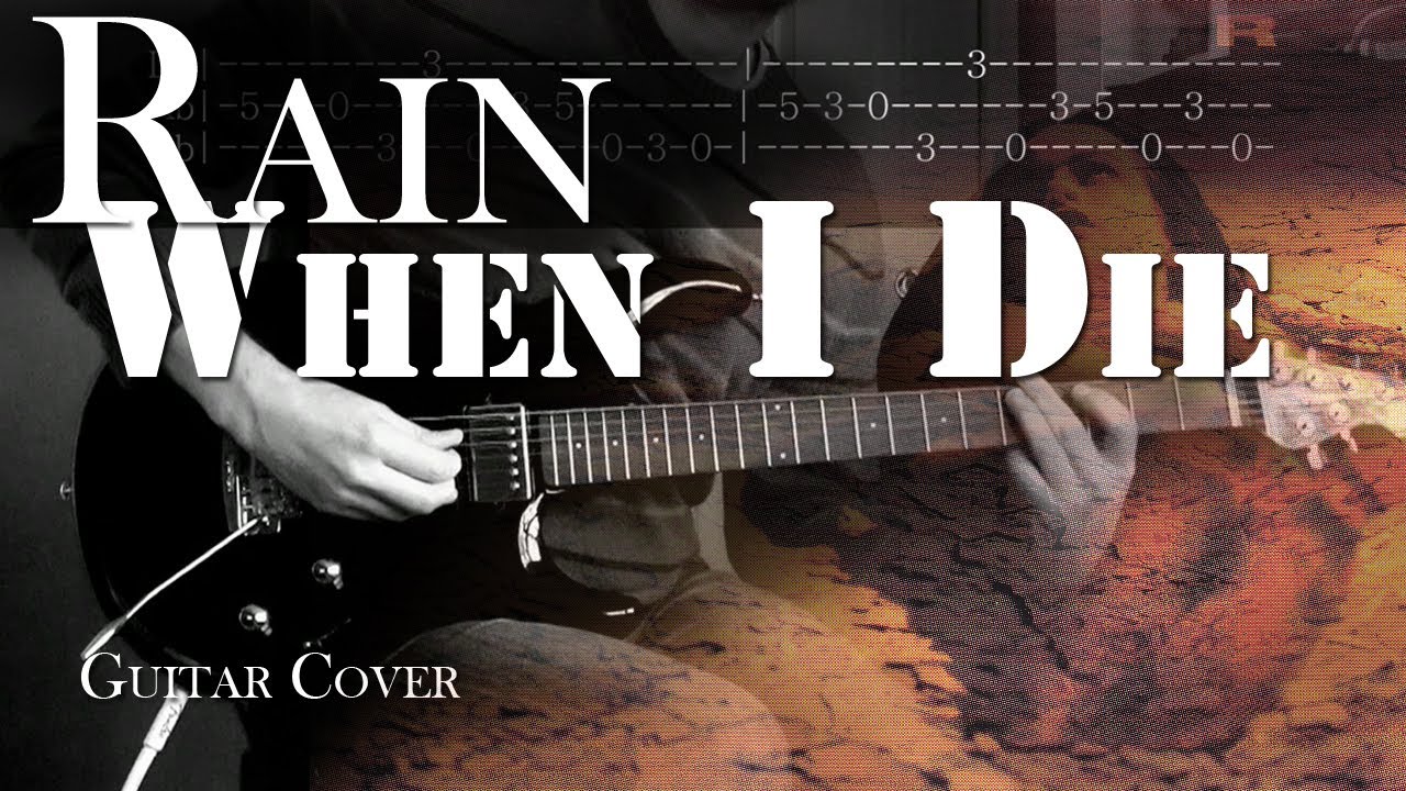 Rain When I Die - Alice in Chains | Vocal & Guitar Cover with Solo and Tabs