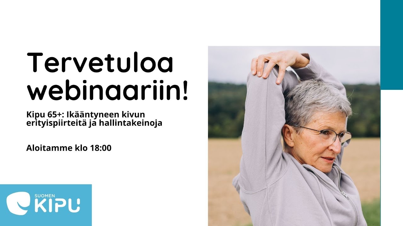 Kipu 65+ : Ikääntyneen kivun erityispiirteitä ja hallintakeinoja