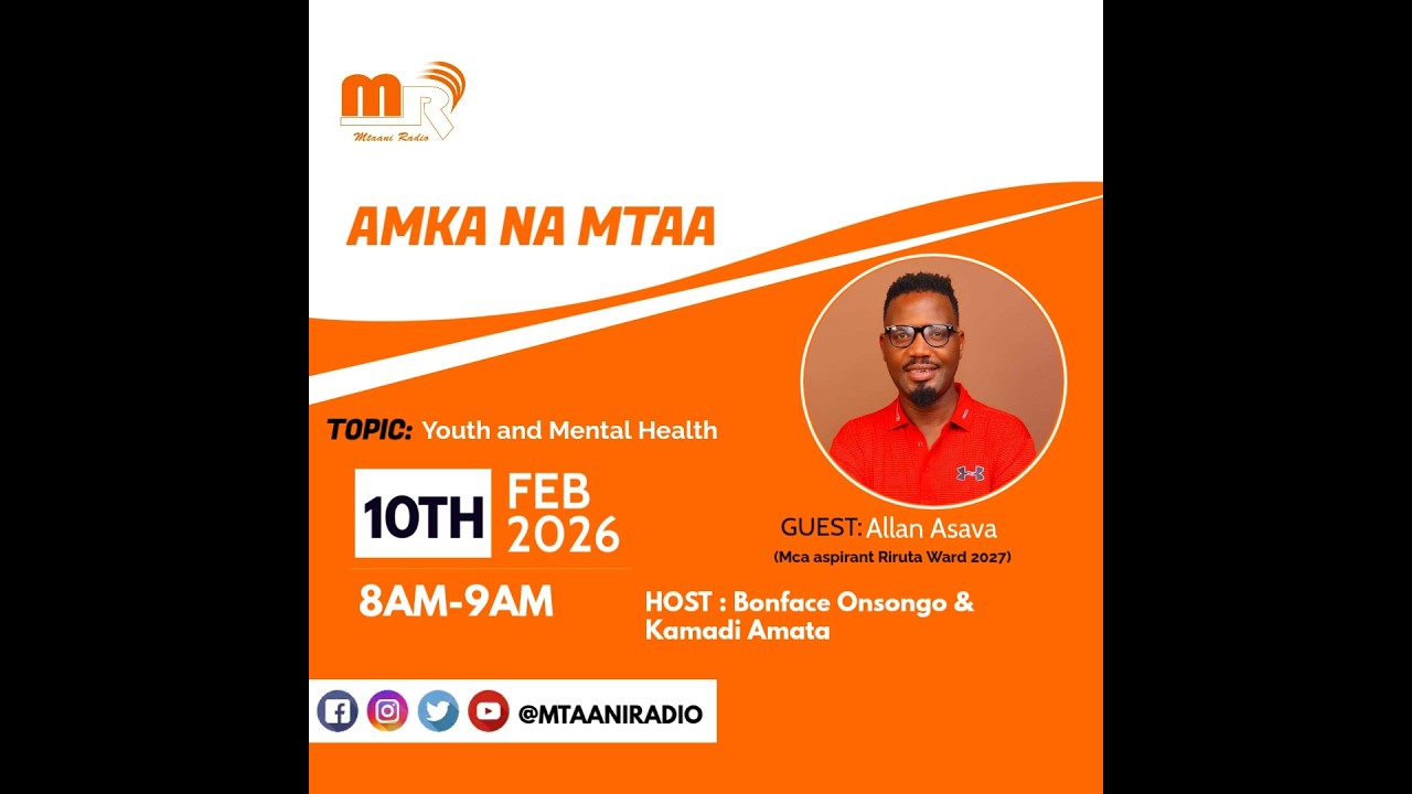 Amka Na Mtaa- Youth Mental Health