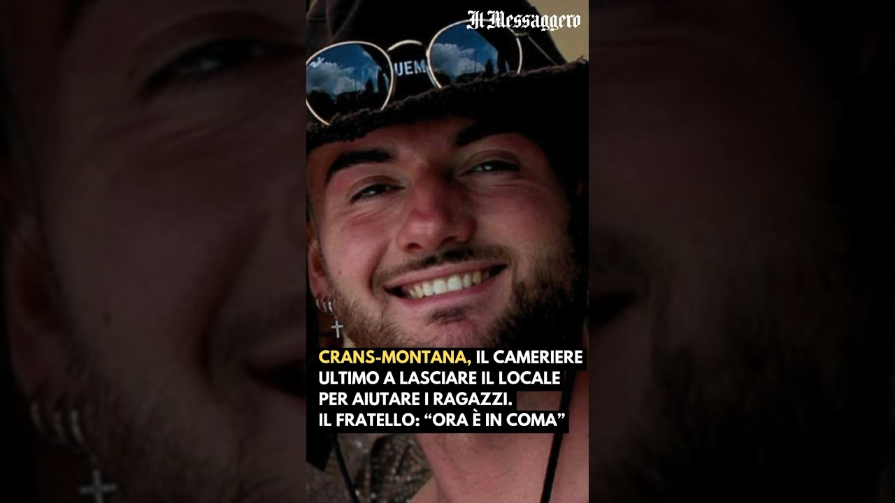 Crans-Montana, il cameriere ultimo a lasciare il locale per aiutare. Il fratello: 
