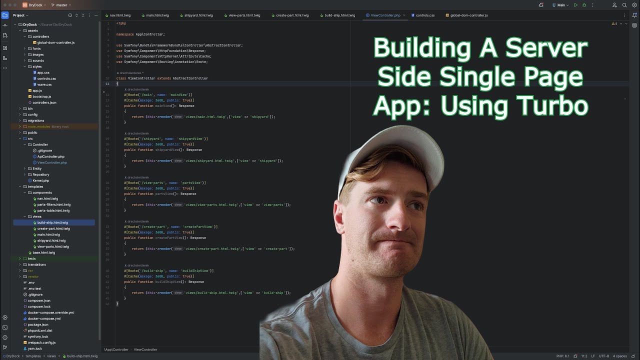Server Side Single Page App, Dry Dock: Adding Turbo