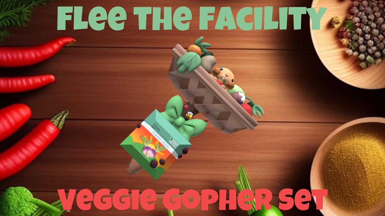 Veggie Eater Gopher Set 🥗- Flee the Facility