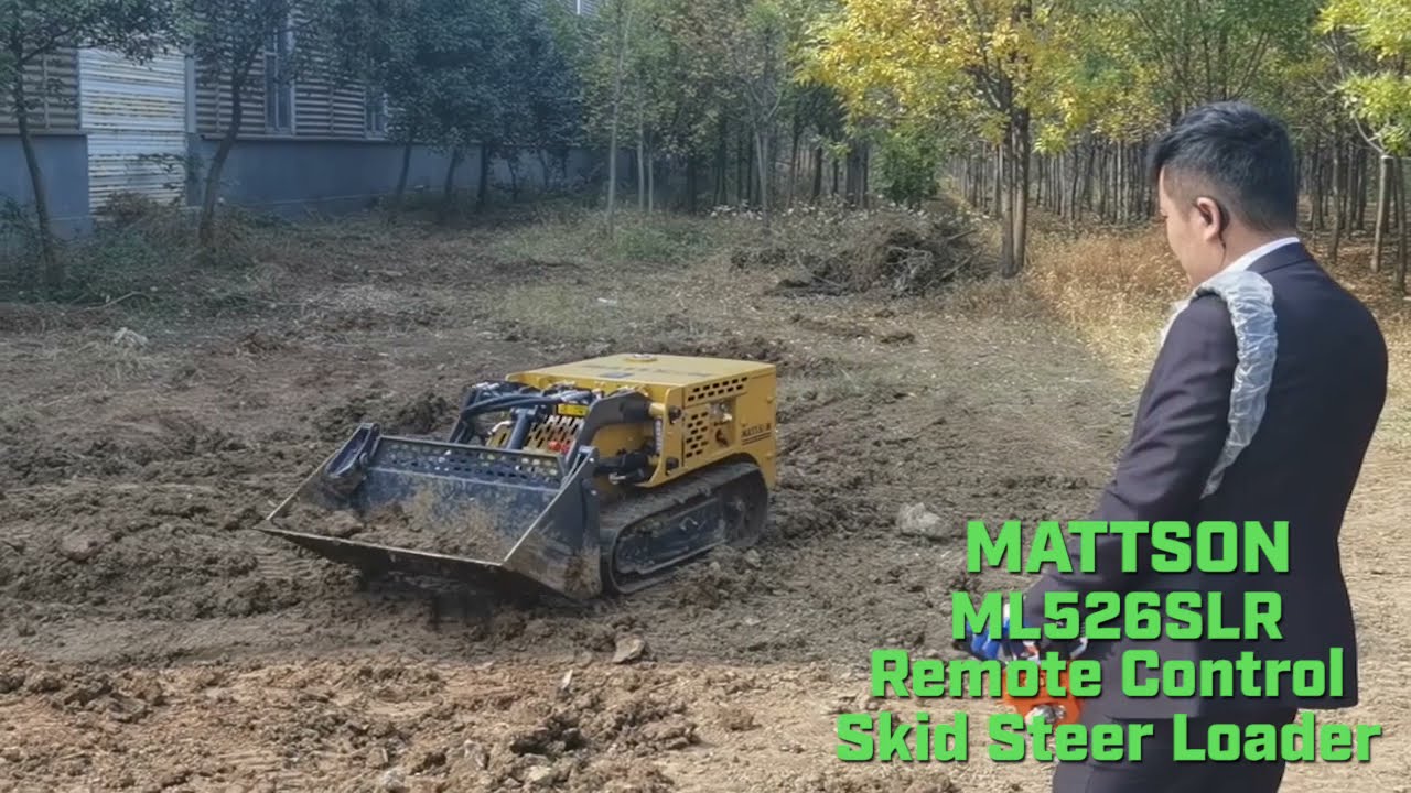 ML526SLR Remote Control Skid Steer Loader