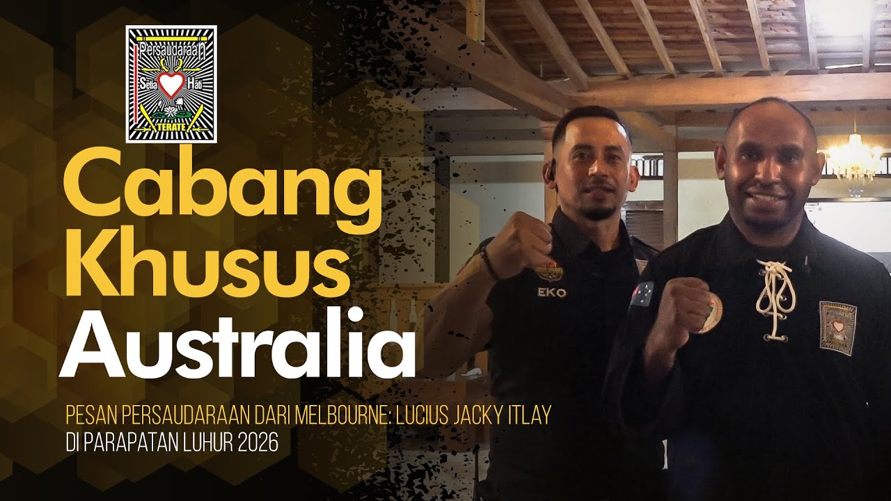 Pesan Persaudaraan dari Melbourne: Lucius Jacky Itlay di Parapatan Luhur 2026