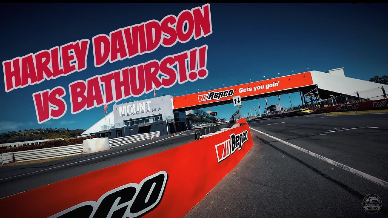Racing Our Harley Davidsons Around Bathurst!  Gold Coast Ride PART 4!