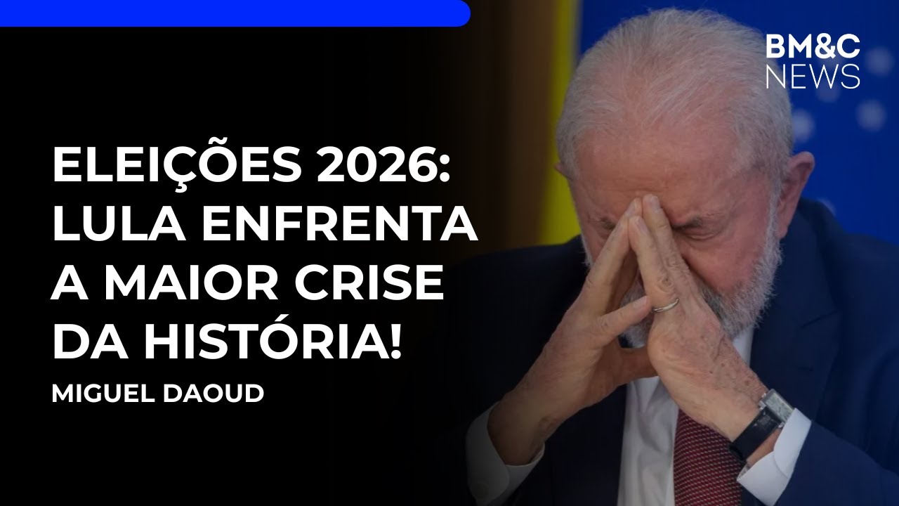 A MAIOR rejeição da HISTÓRIA! O que esperar das eleições 2026? | BM&C NEWS