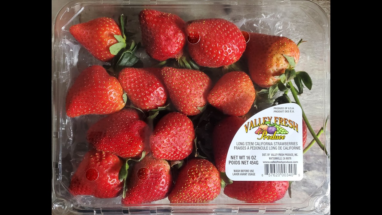 Обзор калифорнийской клубники с длинными стеблями от Valley Fresh Produce
