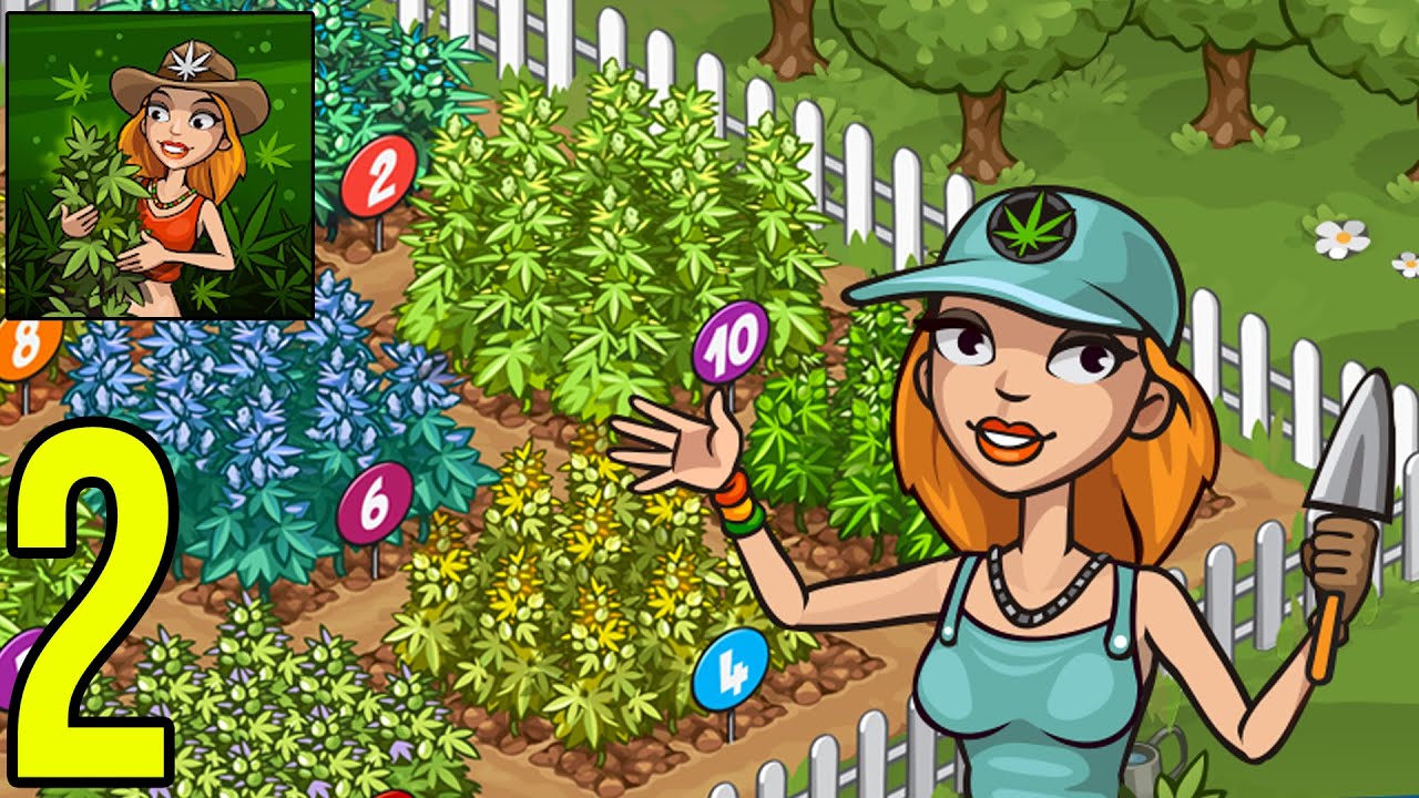 Weed Farm Tycoon: Ganja Paradise - Gameplay Walkthrough Part 2 (iOS, Android)