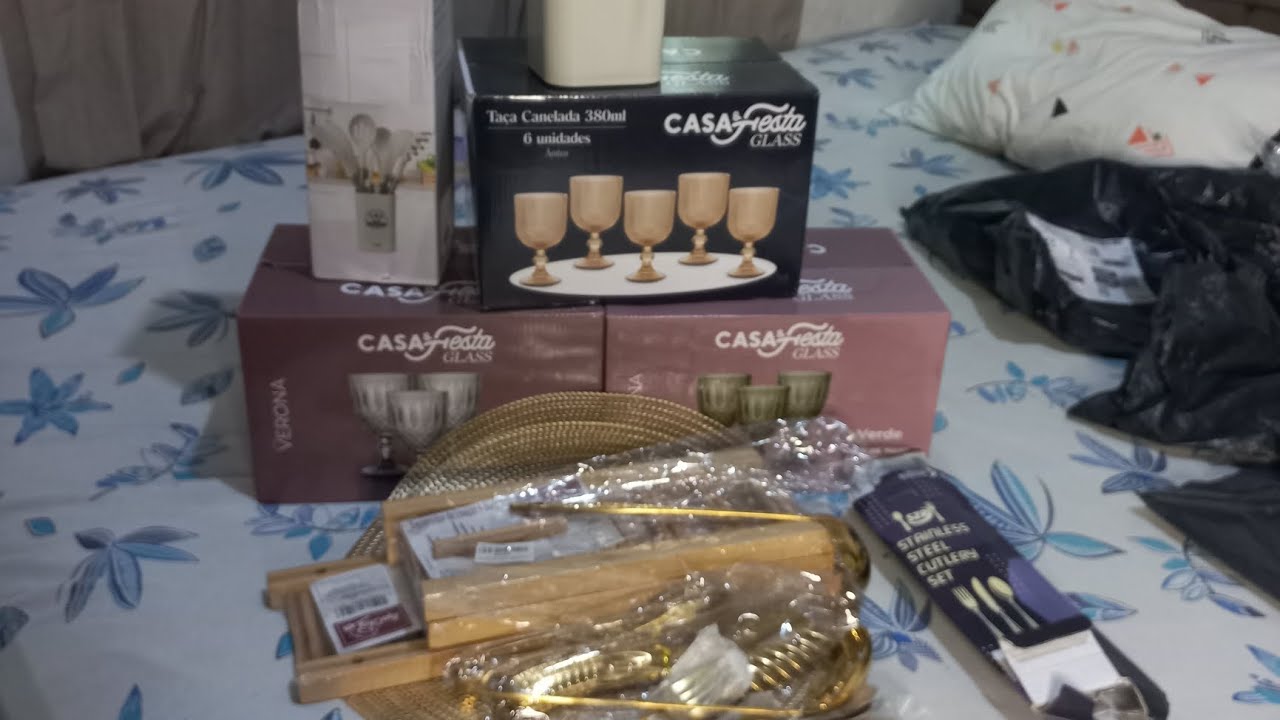 Comprinhas para casa da Shoppe|mercado livre part2 