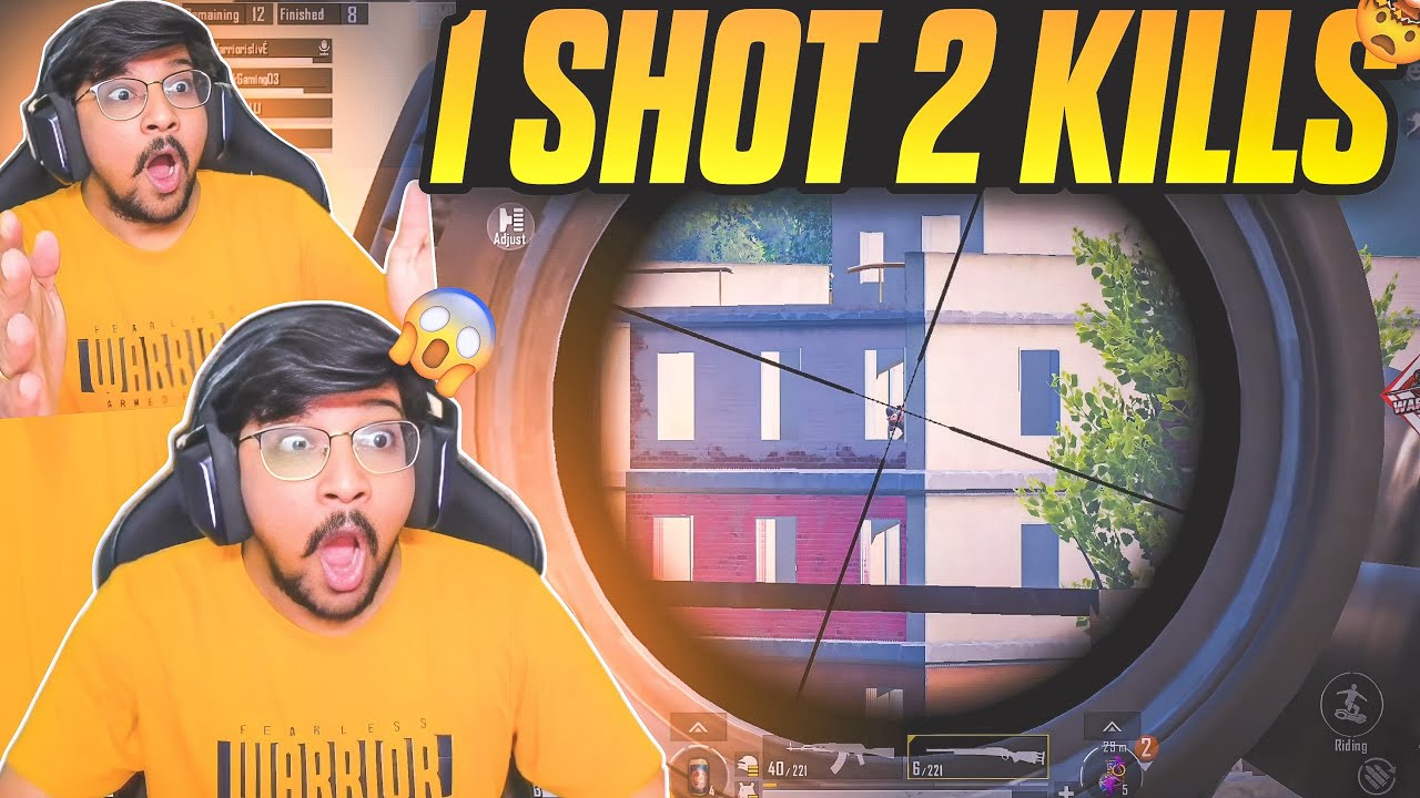 1 M24 Shot 2 Kills 🔥🥵 | Mind Blowing M24 Shot 🤯 | #warriorislive #highlights