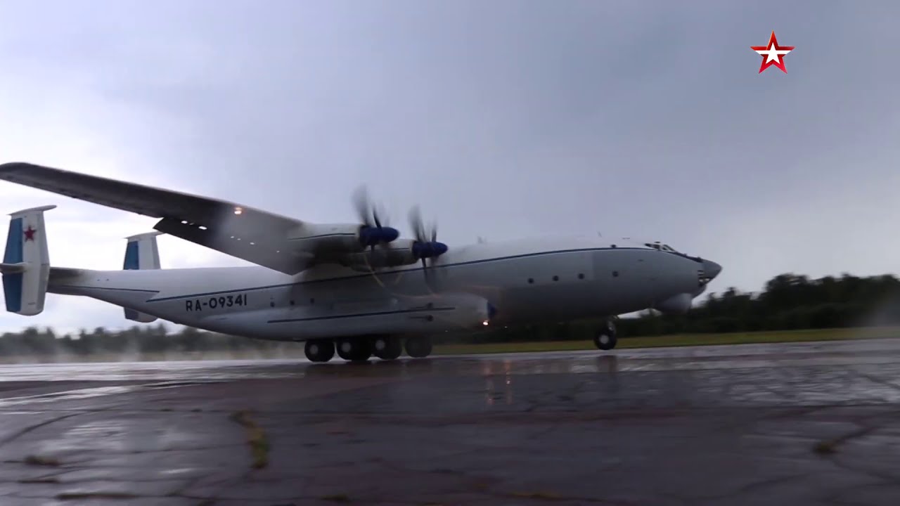 Dünyanın en büyük turboprop uçağı Antonov An-22 test uçuşu gerçekleştirdi