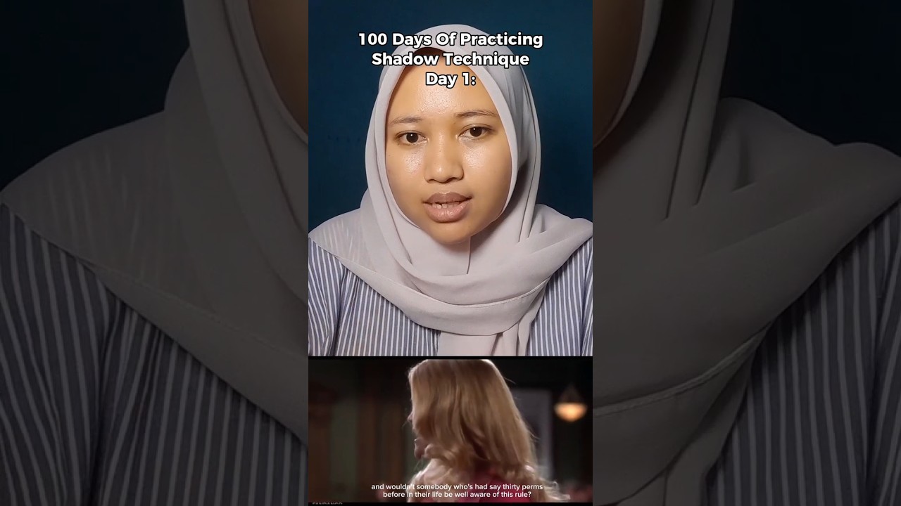 Learning English with Shadowing Technique.. 