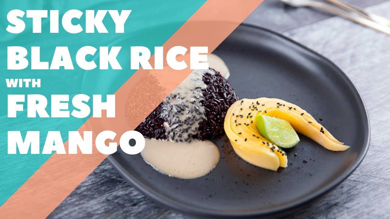 Sticky Black Rice with Fresh Mango | Good Chef Bad Chef S10 E34