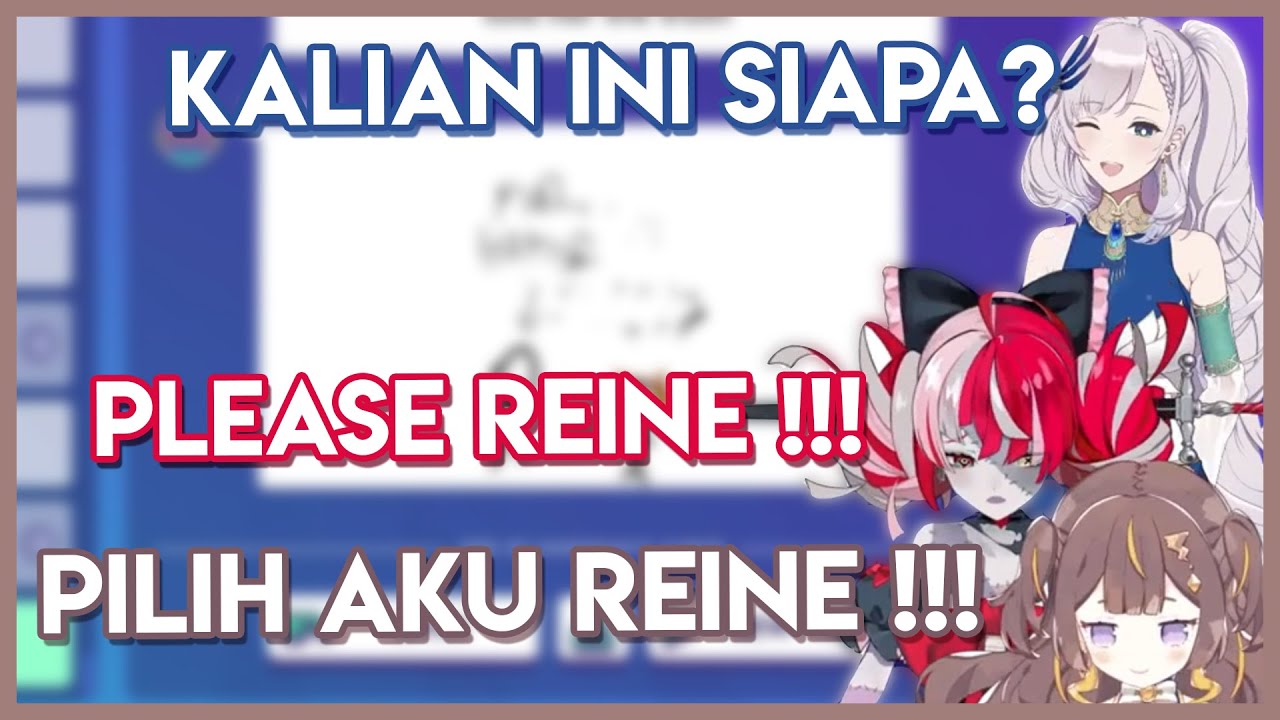 Anya dan Ollie bertengkar memperebutkan Reine【 Anya Melfissa/Hololive ID】