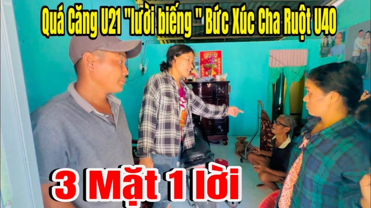 Căng Thẳng:U21 Bức Xúc Phải “3 Mặt 1 Lời “ Với Cha Ruột U40 Về Chuyện Này,!