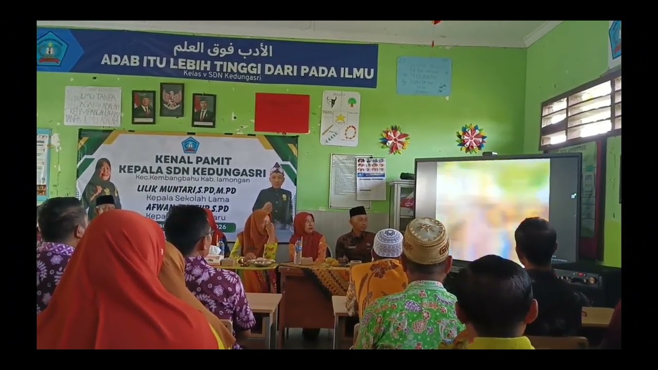 PAMIT KENAL Kepala SDN Kedungasri