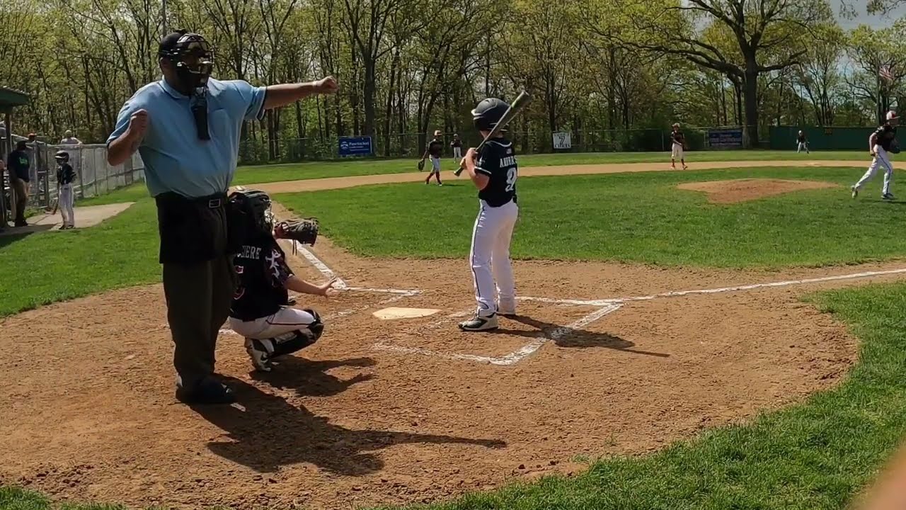 Tyler strikes out 8 Ocean State Outlaw batters. KR Express 9-U. May 15th 2022