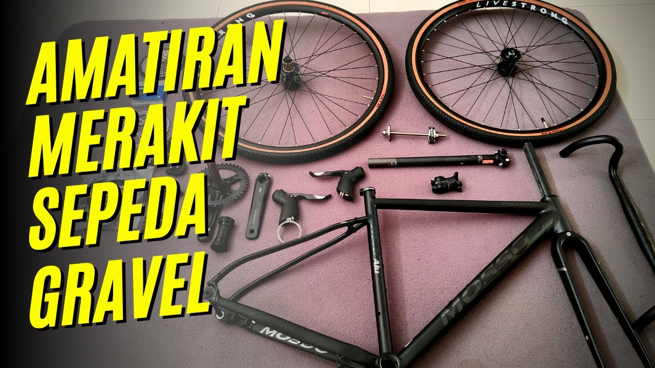 Kami Mencoba Merakit Sepeda Gravel Mosso 790 GVL