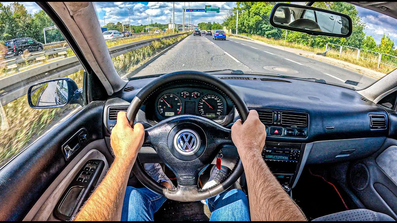 1999 Volkswagen Bora ( 1.6 100 hp ) | POV Test Drive #2516 Joe Black