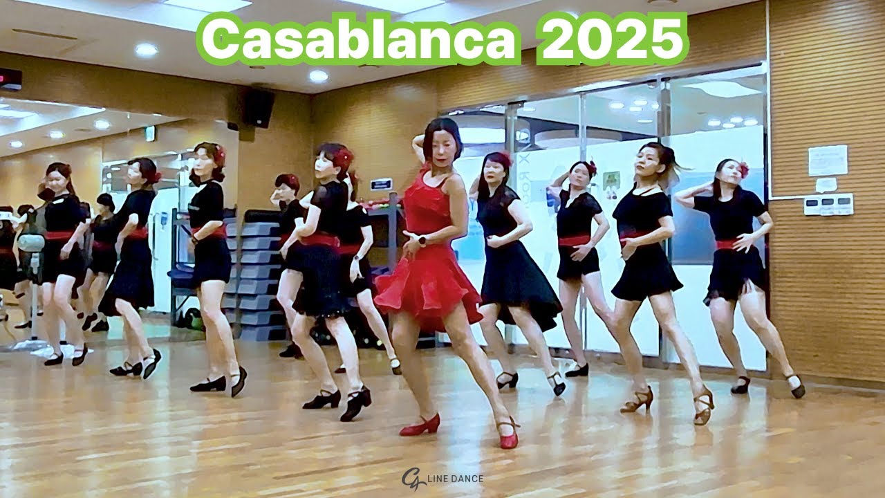 Casablanca 2025 Line Dance l 카사블랑카 2025 라인댄스 l Improver  l C4라인댄스 | 일산 라인댄스 | 임세희 라인댄스