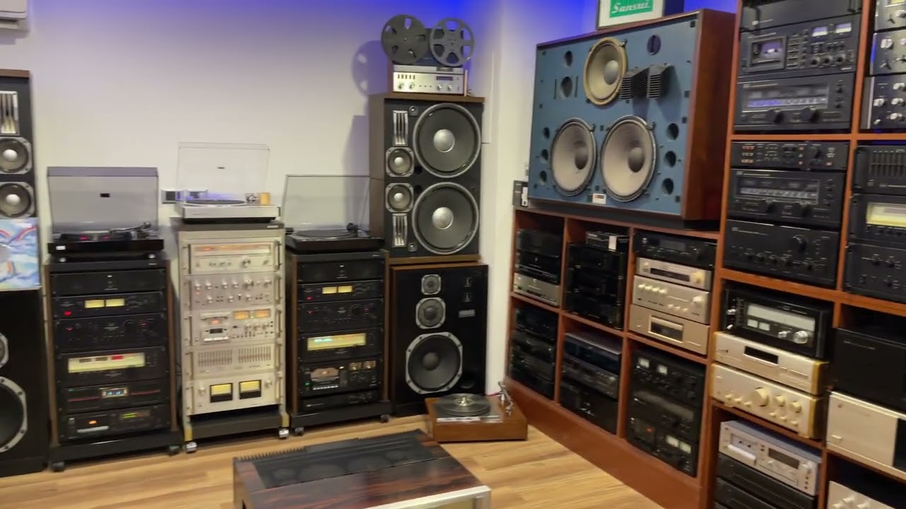 Sansui SR-929, AU-919, Yamaha FX3.